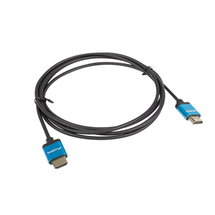 Lanberg 61150 CA-HDMI-22CU-0018-BK – HDMI spraudnis–spraudnis A tipa kabelis, 1.8 m