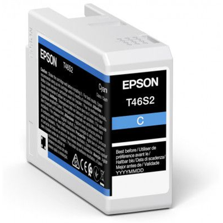 Epson T46S2 UltraChrome Pro 10 tintes kasetne, ciāna, 26 ml