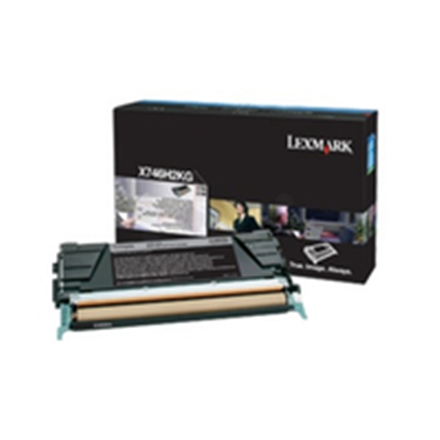 Lexmark X746H3KG – Corporate programmas lielas ietilpības tonera kasetne, melna, paredzēta X746/X748