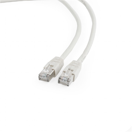 Cablexpert PPB6-5M – ekranēts FTP Cat6 RJ45 tīkla kabelis, 5 m, balts