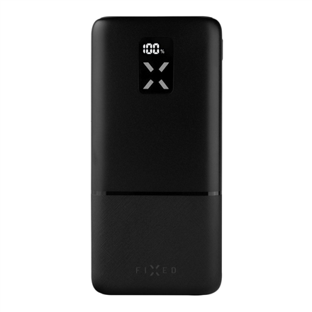 FIXED Zen FIXZEN-20-BK – 20000 mAh ārējais akumulators, melns