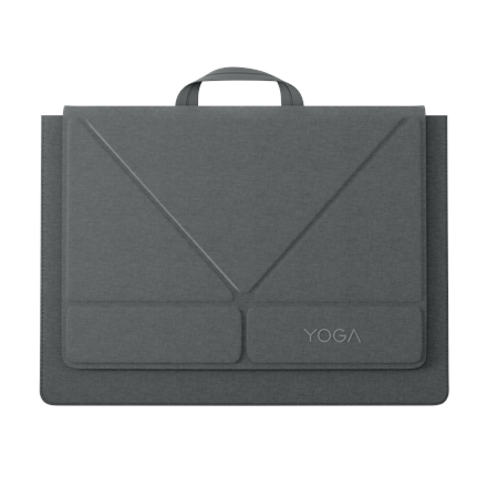 Lenovo Yoga Tote Sleeve GX41U86727 – somas tipa apvalks līdz 14 collu klēpjdatoriem, pelēkā krāsā