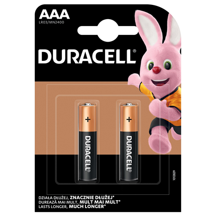 Duracell Basic MN2400 AAA 2 pc(s)