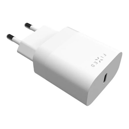 FIXED FIXC20N-C-WH – USB-C ceļojumu lādētājs, 20 W, balts