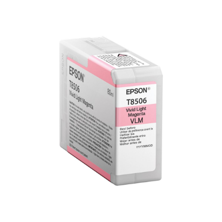 Epson C13T85060N / T8506 – Singlepack tintes kasetne, spilgta gaiši fuksīna