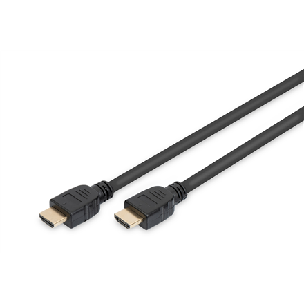 DIGITUS – Ultra High Speed HDMI Type-A kabelis ar diviem spraudņiem, 5 m