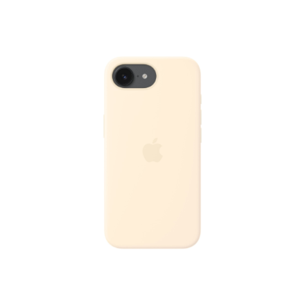 Apple MHWG4ZM/A – silikona futrālis iPhone 17e ar MagSafe, vaniļas
