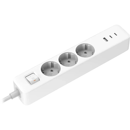 Xiaomi 20W 2C1A BHR07UKEU – 20 W pagarinātājs ar 3 ES kontaktligzdām, 2 USB-C un 1 USB-A pieslēgvietu