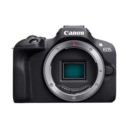 Canon EOS R100 Mirrorless Camera + RF-S 18-45mm F4.5-6.3 IS STM Lens 6052C013 Megapixel 24.1 MP ISO sensitivity (max) 12800 Display diagonal 3.0 " Wi-Fi Automatic, manual CMOS Black