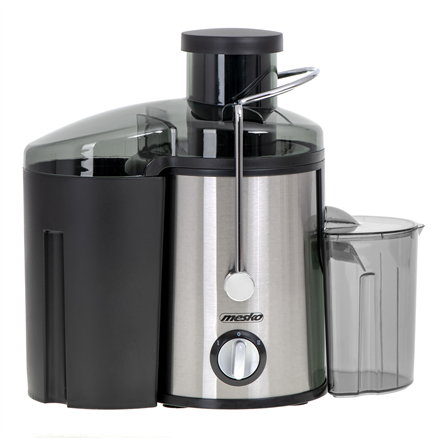 Mesko MS 4126 Black – 600 W nerūsējošā tērauda sulu spiede, 3 ātrumi, melna