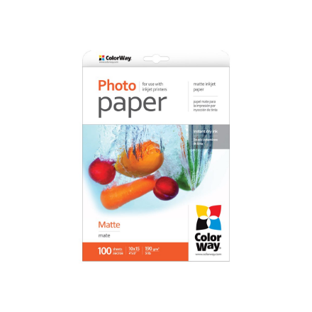 ColorWay Matte Photo Paper 190 g/m²