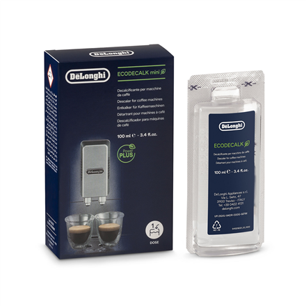 De'Longhi Mini EcoDecalk – kafijas automātu atkaļķošanas līdzeklis, 100 ml