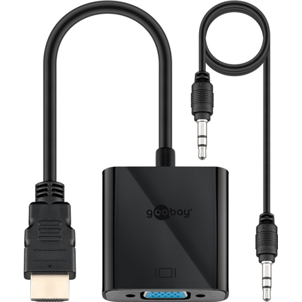 Goobay 68793 – HDMI spraudņa–VGA ligzdas