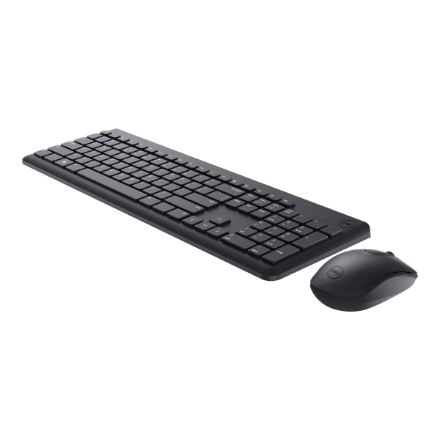 Dell Keyboard and Mouse KM3322W Keyboard and Mouse Set Wireless Batteries included Wireless connection Ukrainian Black