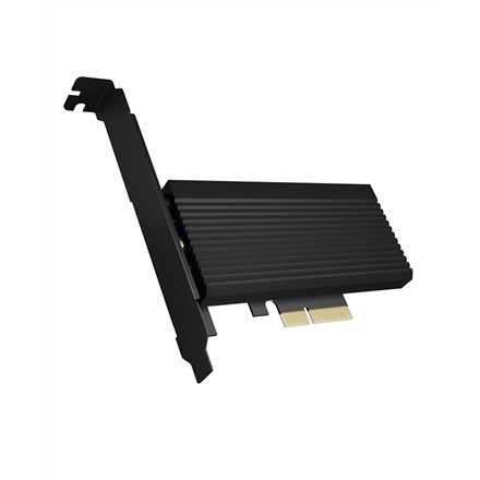 ICY BOX IB-PCI208-HS – PCIe x4 adapters 1 HDD vai SSD, melns