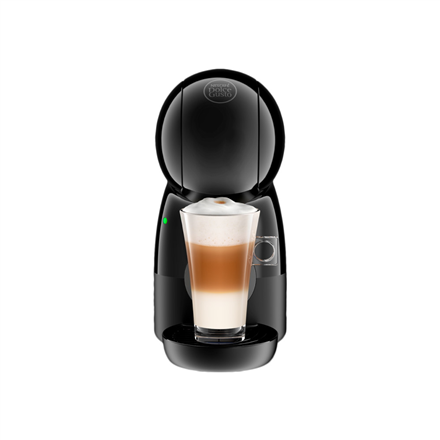 Delonghi kafijas automāts EDG110.AB Piccolo XS, sūkņa spiediens 15 bar, kapsulu, melns, 1400 W