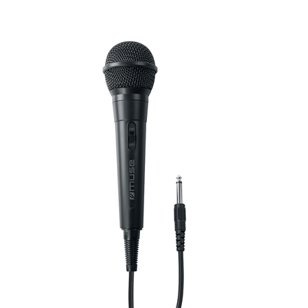 Muse profesionāls vadu mikrofons MC-20B melns