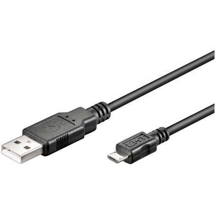 Logilink USB micro-B 180, 1.8m USB-A uz micro-USB Micro-USB B USB A