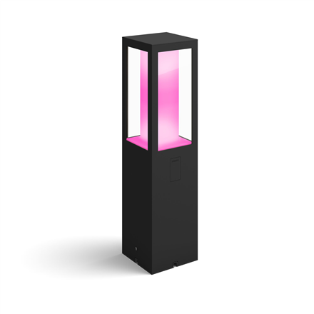 Philips Hue WCA Impress Outdoor Pedestal Lantern 8 W 2000-6500 Hue White Colour Ambiance