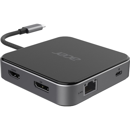 Acer 7-in-1 USB-C Dock – dokstacija ar RJ-45 Ethernet, DisplayPort un HDMI