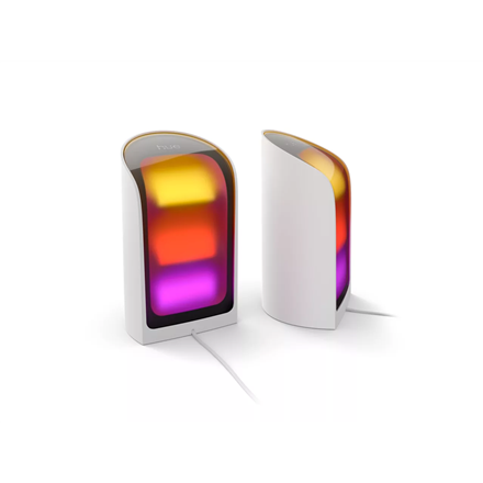 Philips Hue Play Wall Washer, White, EU/UK, 2-pack 2000-6500 Hue White Colour Ambiance