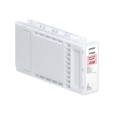 Epson C13T44Q64N / T44Q6 – Singlepack UltraChrome PRO 12 tintes kasetne, spilgta gaiši fuksīna, 350 ml