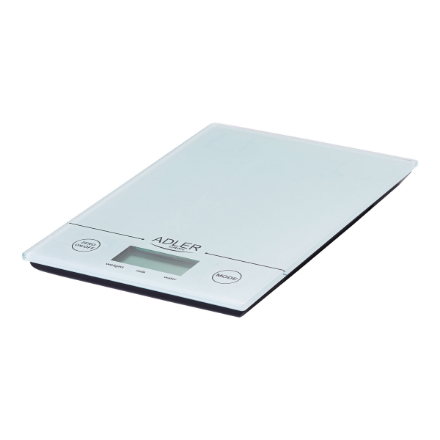 Adler AD 3138w – virtuves svari, 5 kg, balts