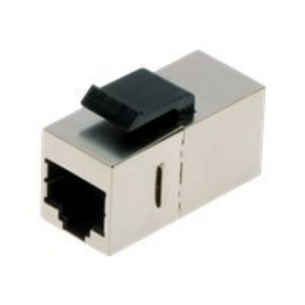 DIGITUS – ekranēts CAT 5e RJ45 uz RJ45 modulārais savienotājs paneļa montāžai