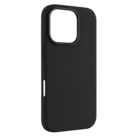 FIXED MagFlow FIXFLM2-1603-BK – MagFlow aizmugures vāciņš – Apple iPhone 17 Pro Max, šķidrais silikons, melns