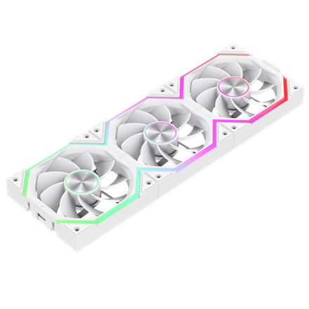 Gamemax FN12A-N2 WL-RW Case fan White