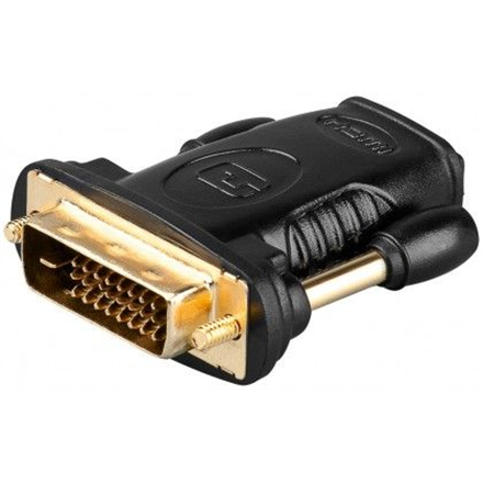 Goobay 68931 – apzeltīts HDMI–DVI-D adapteris
