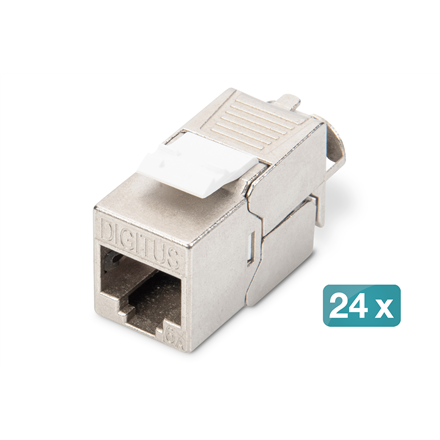 Digitus Keystone modulis CAT 6A, 14.5 x 34.5 x 21.0 mm
