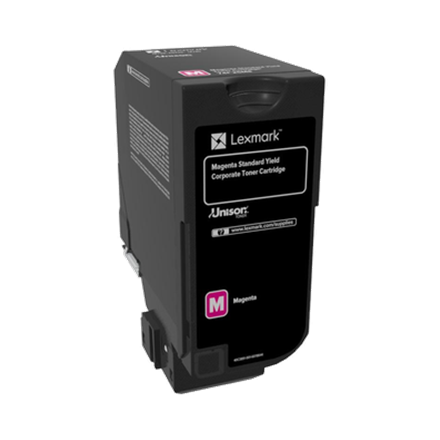 Lexmark 74C2SME – Corporate programmas tonera kasetne, fuksīna