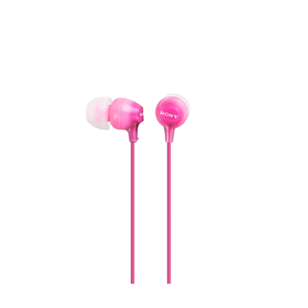 Sony EX series MDR-EX15LP ausu tipa rozā