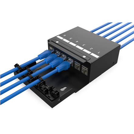 Digitus Consolidation point box, 6-port Keystone