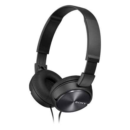 Sony MDR-ZX310AP – vadu uz ausīm liekamas austiņas ar mikrofonu, melnas