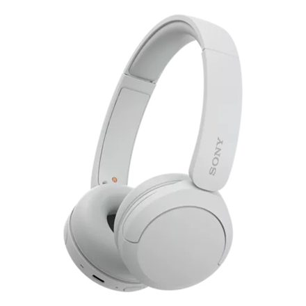 Sony Wireless Headphones WH-CH520 Wireless On-Ear Microphone White Noise canceling Wireless