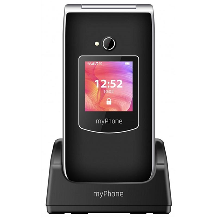 myPhone Rumba 2 Black 2.4 " TFT 32 MB Single SIM Main camera resolution 0.3 MP 800 mAh