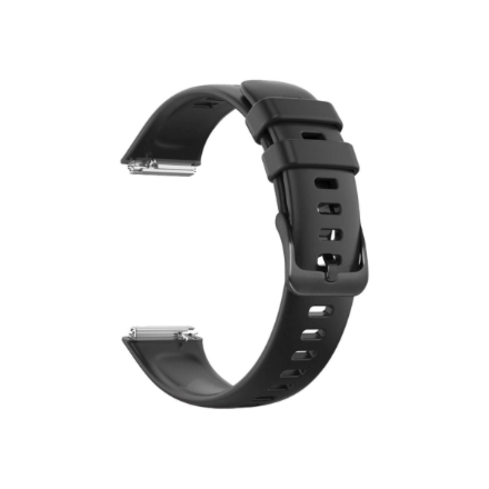 Fixed silikona siksniņa Huawei Band 8/9/10, melna