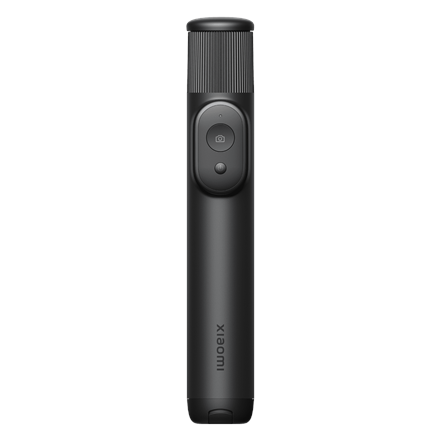 Melns Xiaomi Selfie Stick Tripod Mini pašbilžu stienis un statīvs ar Bluetooth tālvadības pulti (BHR083KGL)