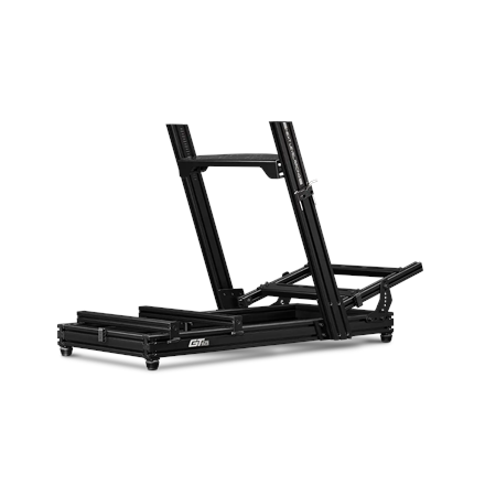 Next Level Racing GTElite Lite Aluminium Simulator Cockpit, Wheel Plate Edition Black