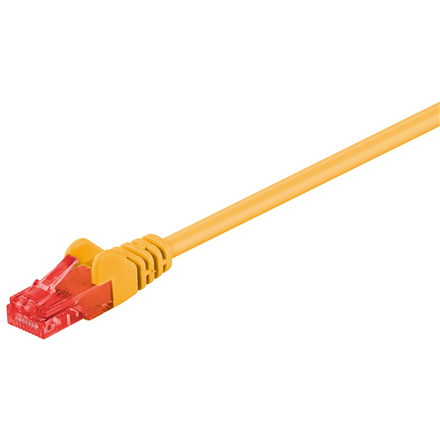 Goobay CAT 6, U/UTP Patch Cable Yellow