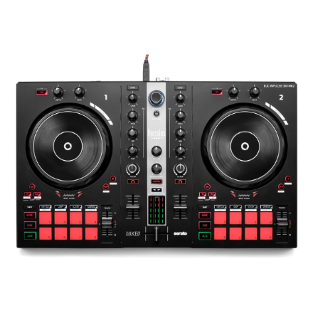 Hercules DJControl Inpulse 300 MK2 – USB DJ kontrolieris ar skaļruņiem
