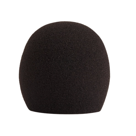 Shure A58WS-BLK – melns vēja aizsargs Shure lodveida mikrofoniem