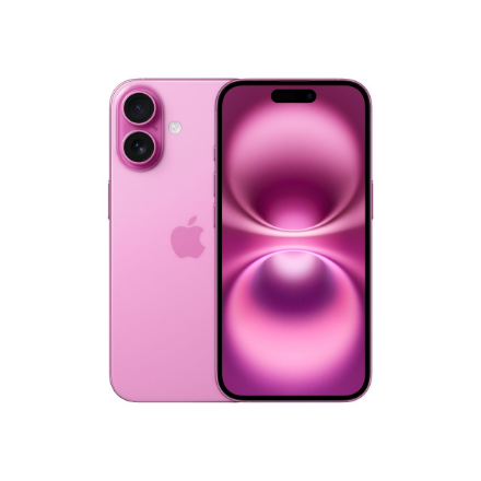 Apple iPhone 16 Pink 6.1 " 2556 x 1179 pixels OLED A18 Internal RAM 8 GB 128 GB Dual SIM Nano SIM 5G Main camera resolution 48 MP iOS 18 Secondary camera resolution 12 MP