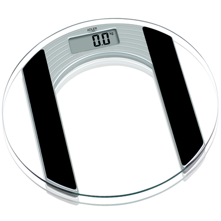 Adler AD 8122 Body Fit – vannasistabas svari, 150 kg, 100 g, stikla