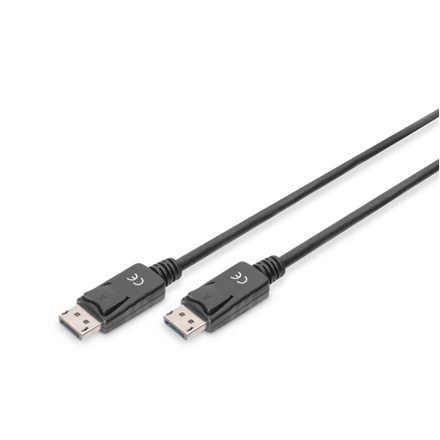 DIGITUS AK-340100-020-S – DisplayPort kabelis ar diviem spraudņiem