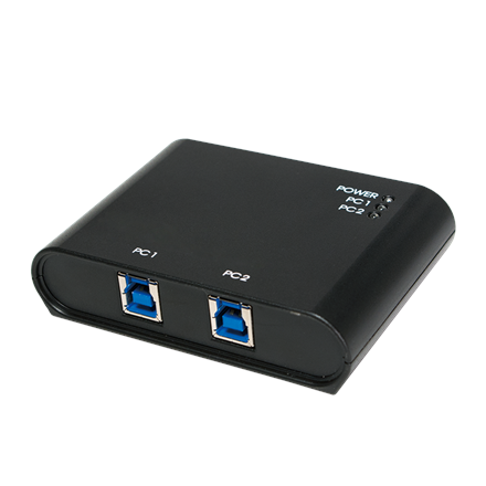 LogiLink UA0216 – 2 portu USB 3.0 perifērijas ierīču pārslēdzējs