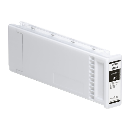 Epson UltraChrome PRO C13T80080N / T8008 – Singlepack tintes kasetne, matēti melna, 700 ml