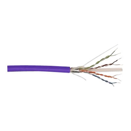 DIGITUS – CAT 6 F/UTP tīkla instalācijas kabelis, violetā krāsā